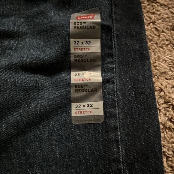 Levi’s 505 Regular Jeans, 32x32 Stretch - Picture 3 of 4
